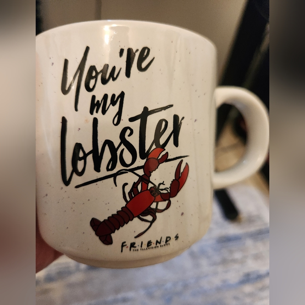 FRIENDS TV Show "You're My Lobster" Mug